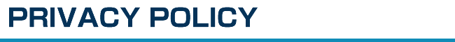 PRIVACY POLICY